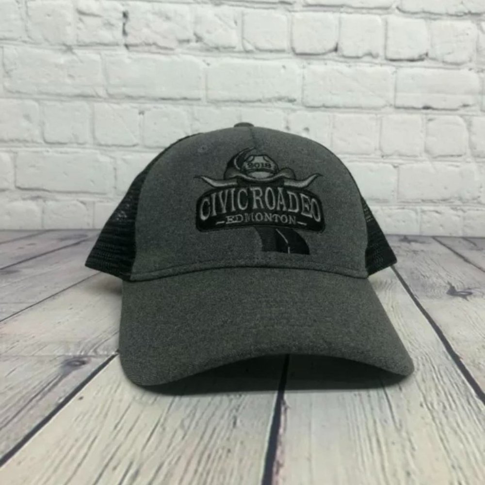 Trucker Hat Mesh Civic ROADEO Edmonton Logo Embroidery Baseball Cap Rodeo